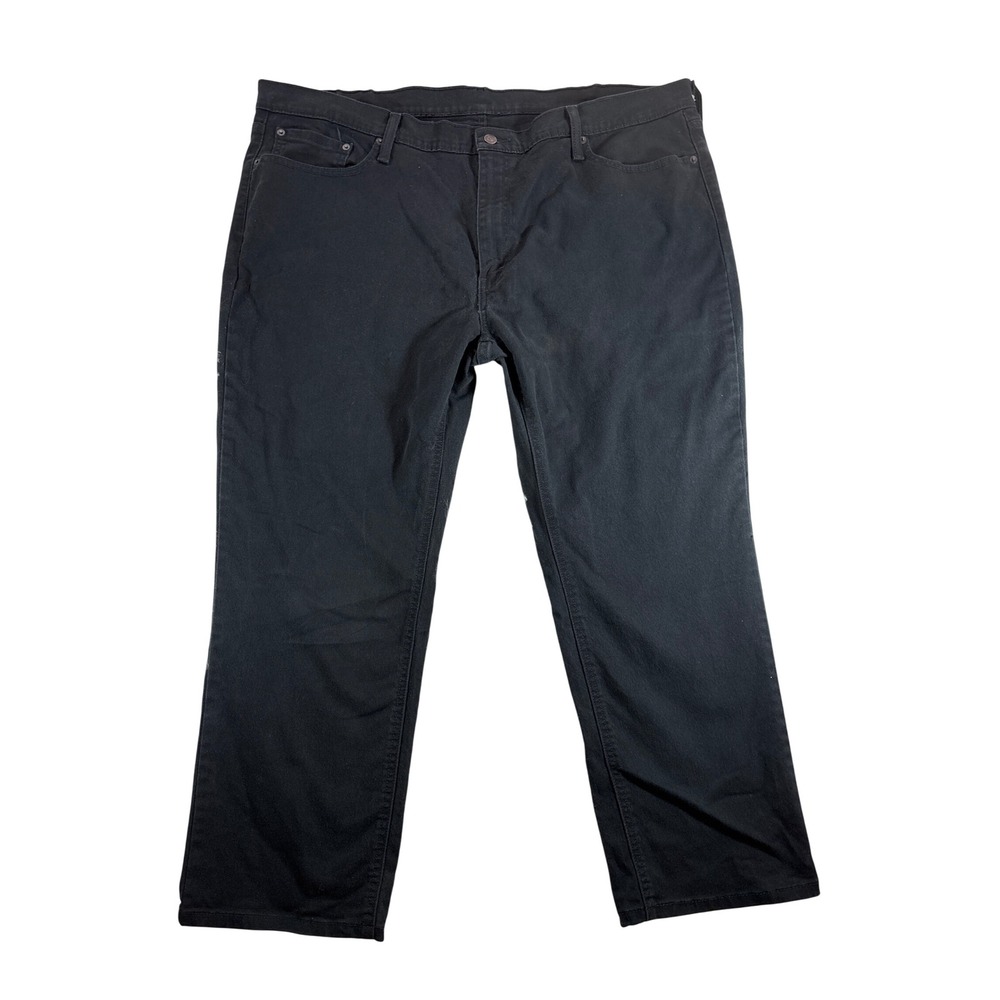 Levis 541 Athletic Taper Jeans Mens 46x29 Black Denim Pants 18757-0001